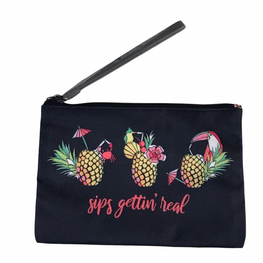 Vera Bradley Toucan Party Lighten Up Wristlet